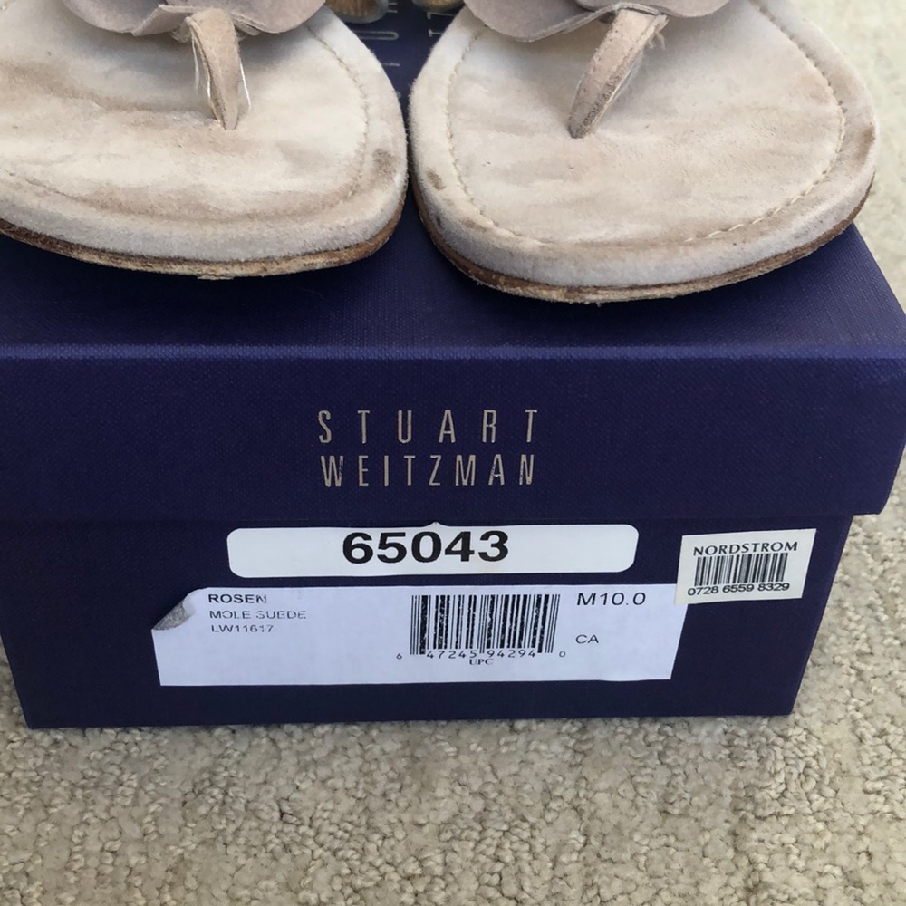 Stuart Weizmann Suede Sandals - image 2